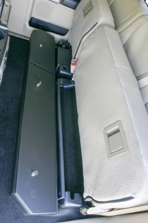 Ford F-250 Underseat Lockbox - Rear - Tuffy Products - Keyed Lock, Pry-Guard Locking System - Black - `17-`24